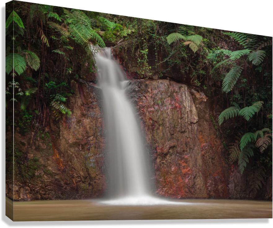 Tropical Waterfall Canvas Print