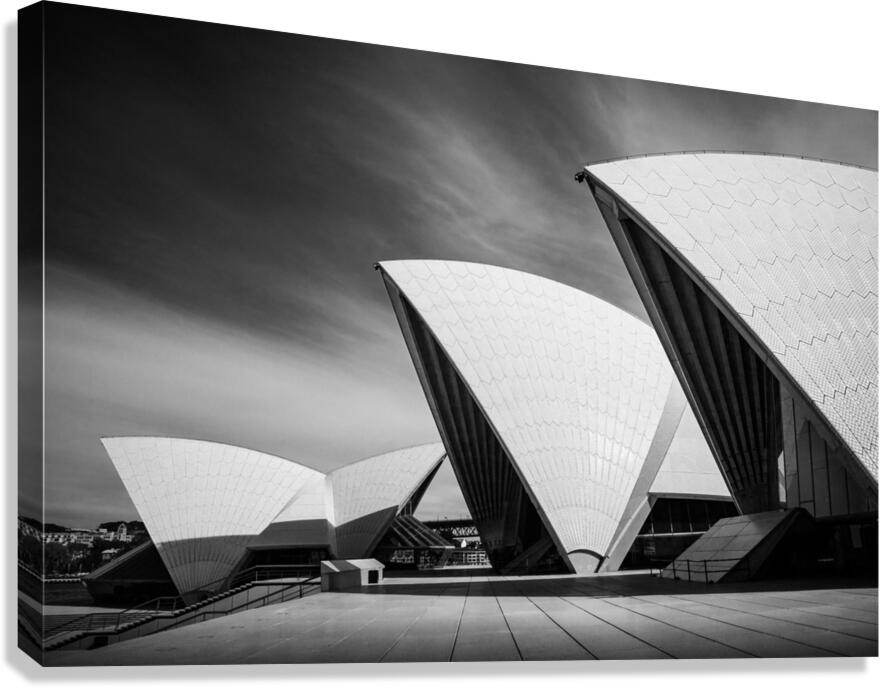 Sydney Opera House Forecourt Canvas Print
