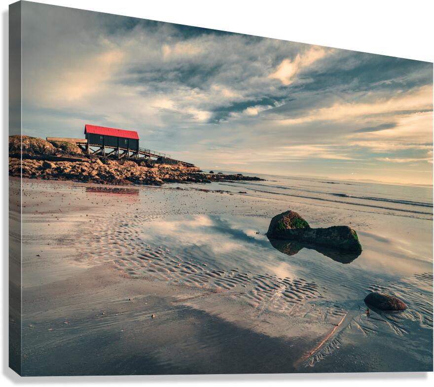 Dunaverty Beach and Lifeboat Station Canvas Print