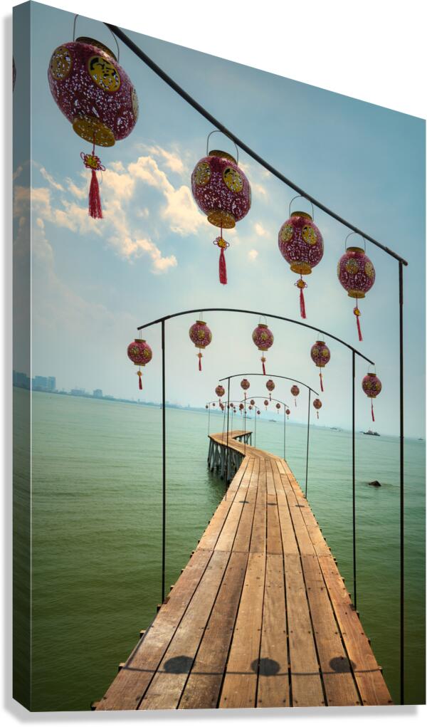 Lee Jetty Canvas Print