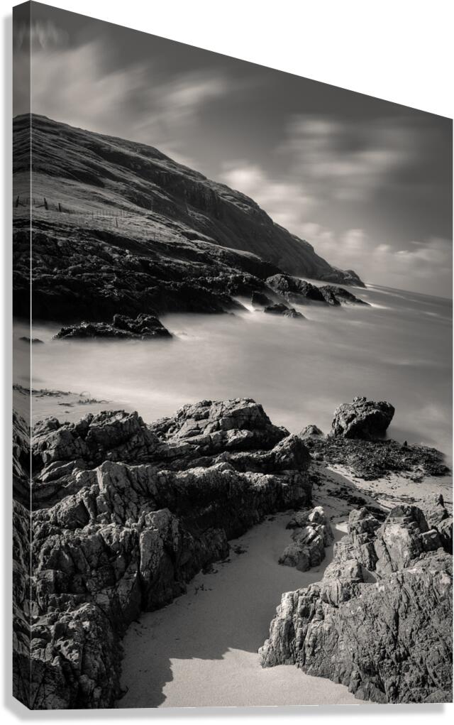 West Barra Coastline Canvas Print