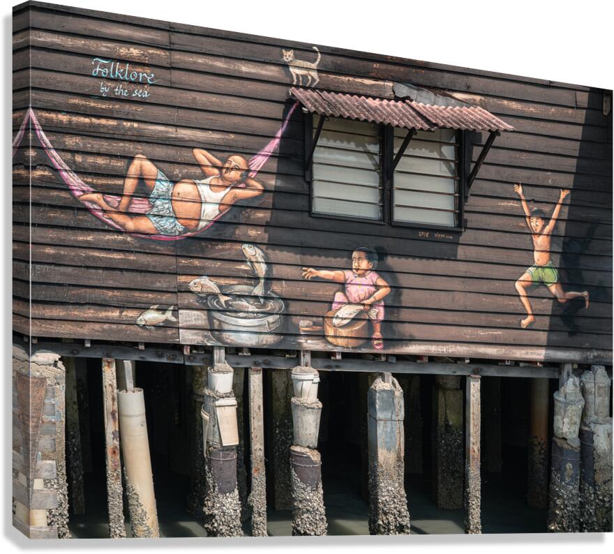 Folklore by the Sea Canvas Print