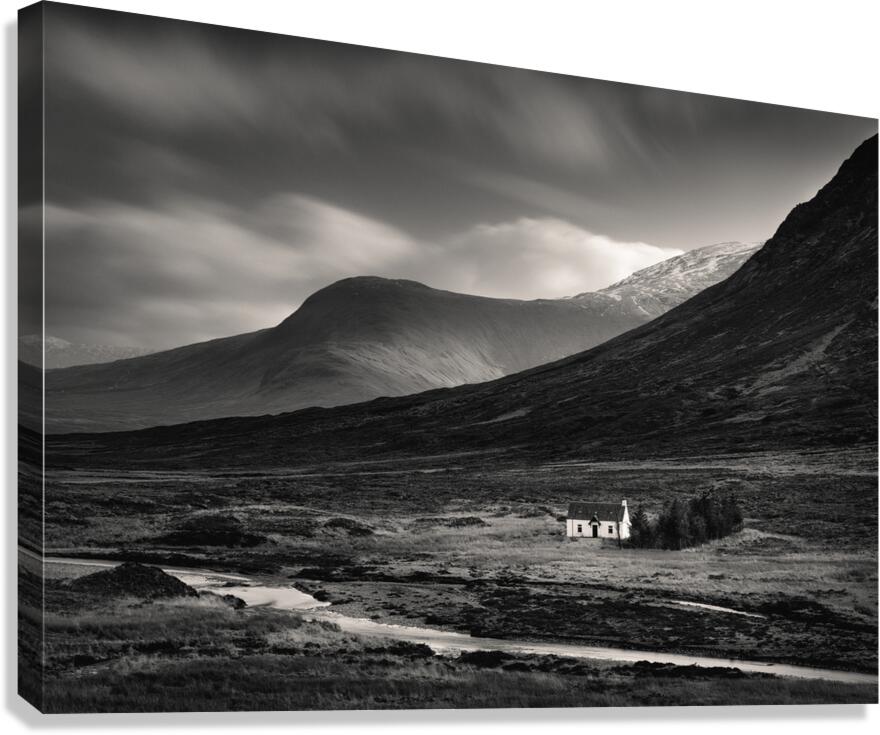Glencoe Cottage Canvas Print