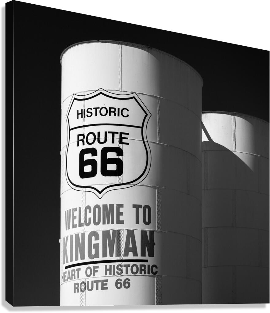 Welcome to Kingman Canvas Print