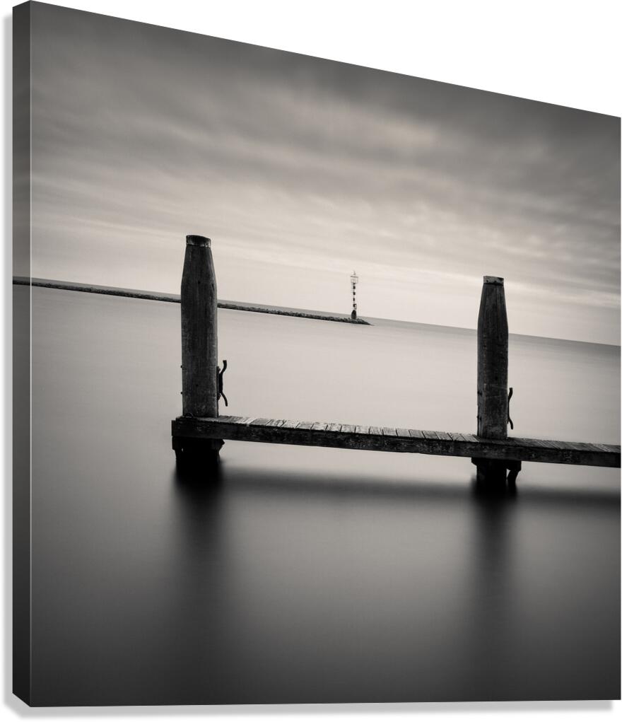 Beyond the Jetty Canvas Print