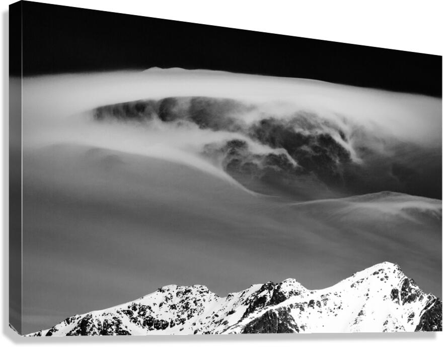 Above the Peaks Canvas Print