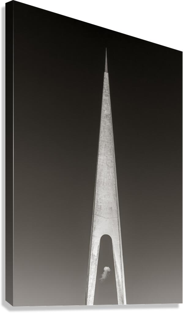 Through the Needle Canvas Print