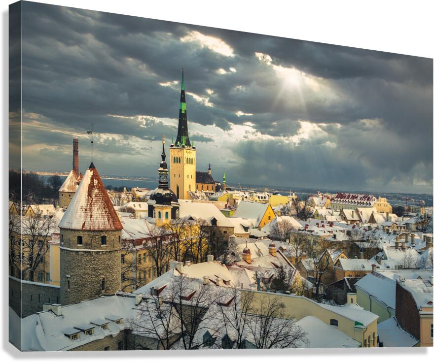 Tallinn Canvas Print