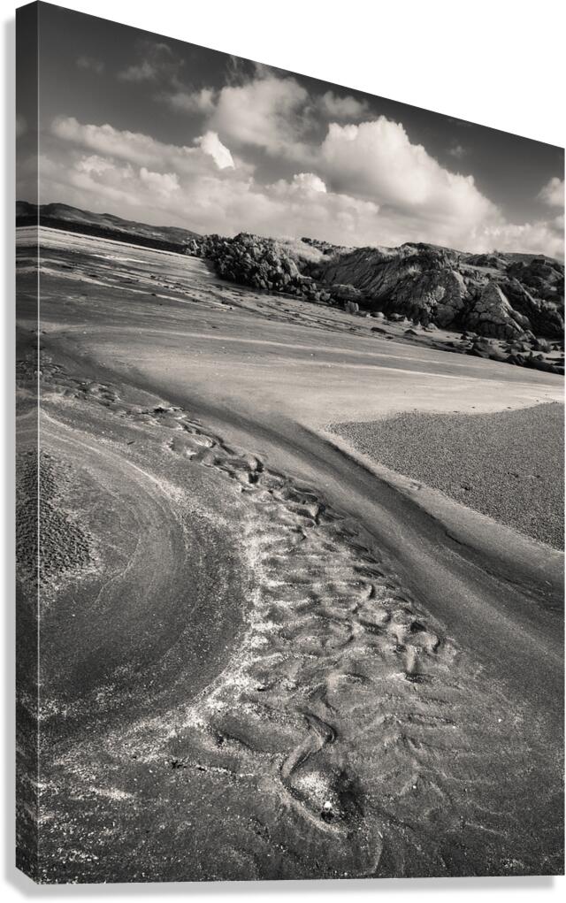 Mellangaun Sand Tracks Canvas Print