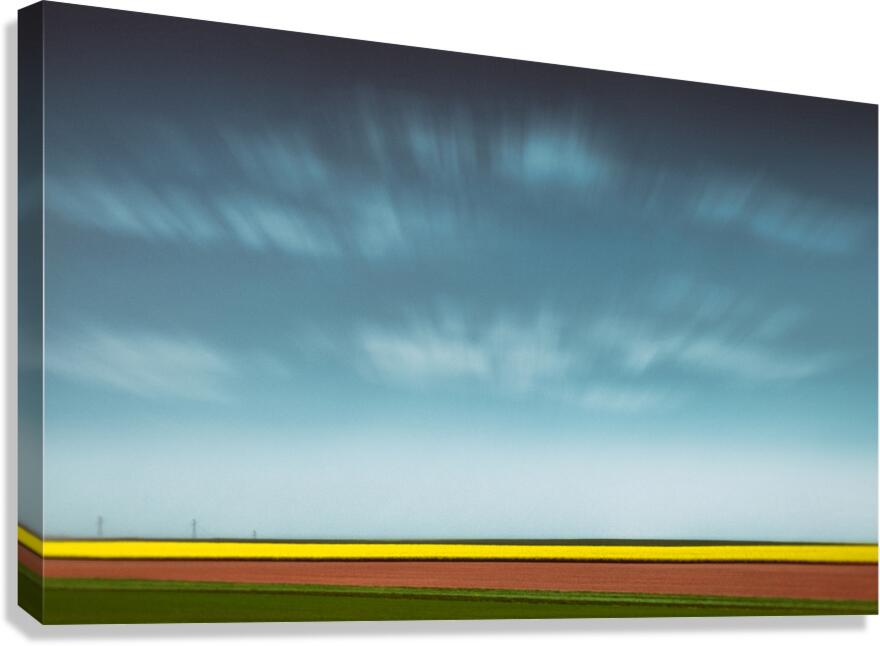 Normandy Fields Canvas Print