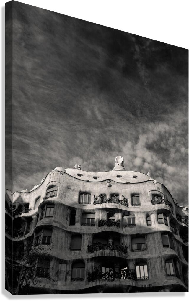 Casa Mila Canvas Print