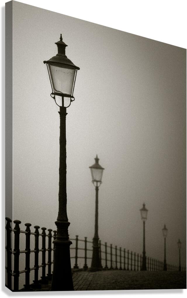 Maastricht Street Lamps Canvas Print