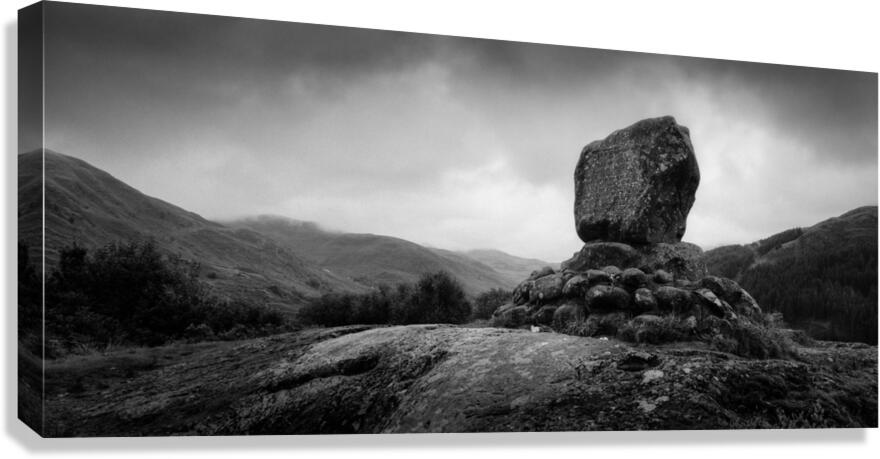 Bruces Stone Canvas Print