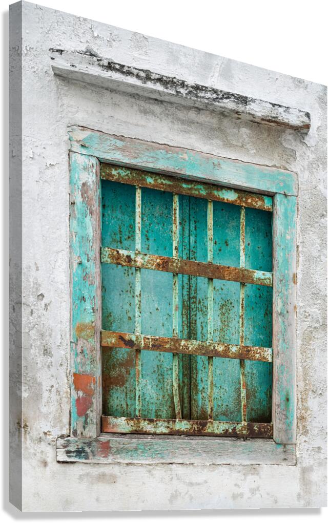 Penang Window Canvas Print