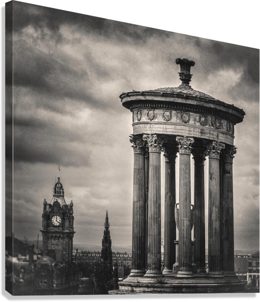 Dugald Stewart Monument II Canvas Print