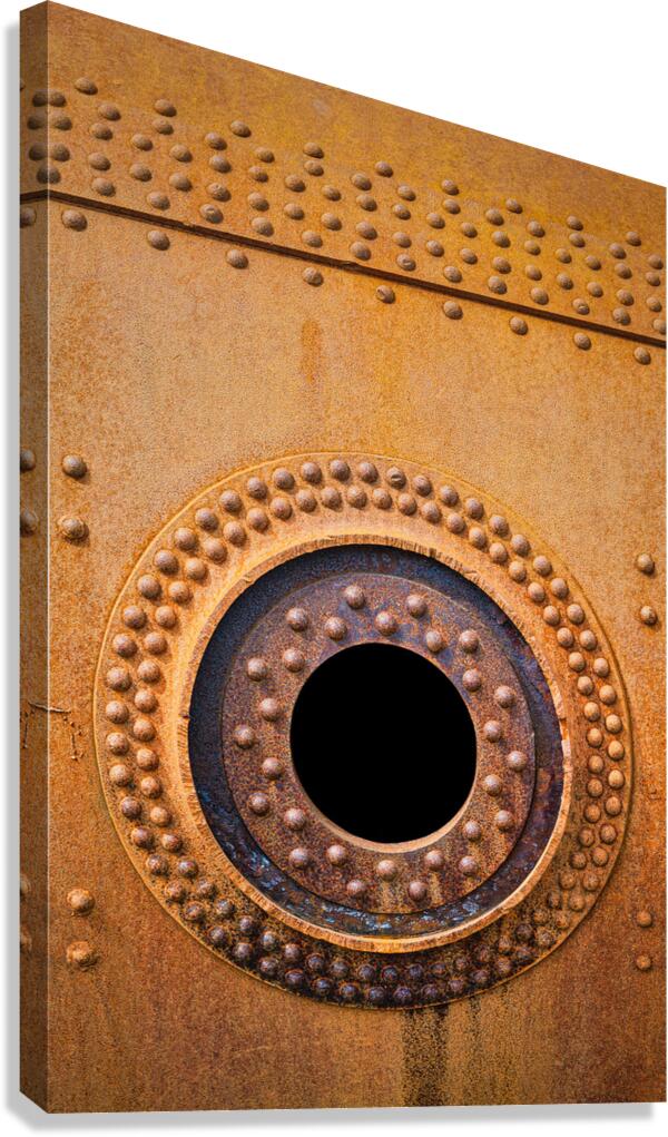 Rivets and Holes Canvas Print