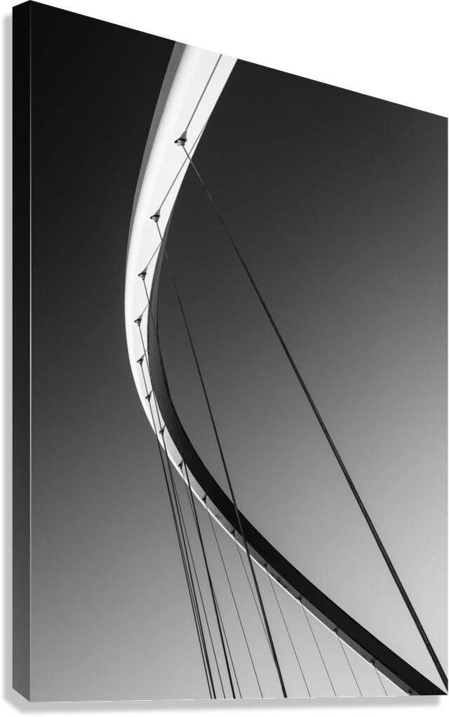 Bridge Strings Canvas Print