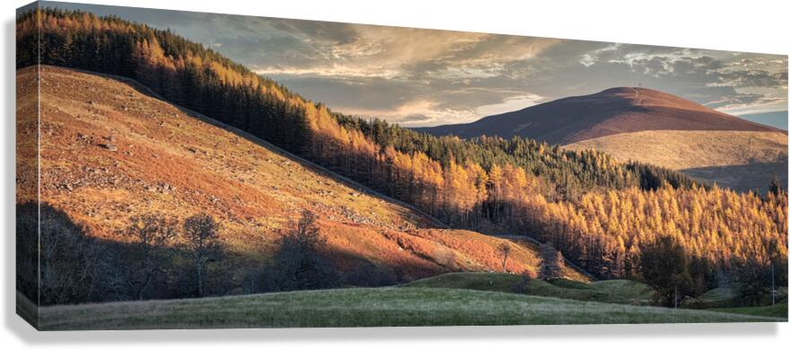 Glenshee Sunset Canvas Print