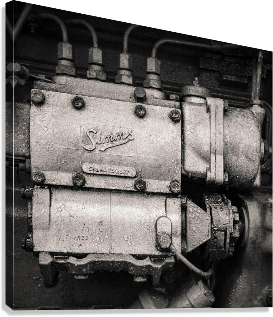 Simms Fuel Injection Pump Canvas Print