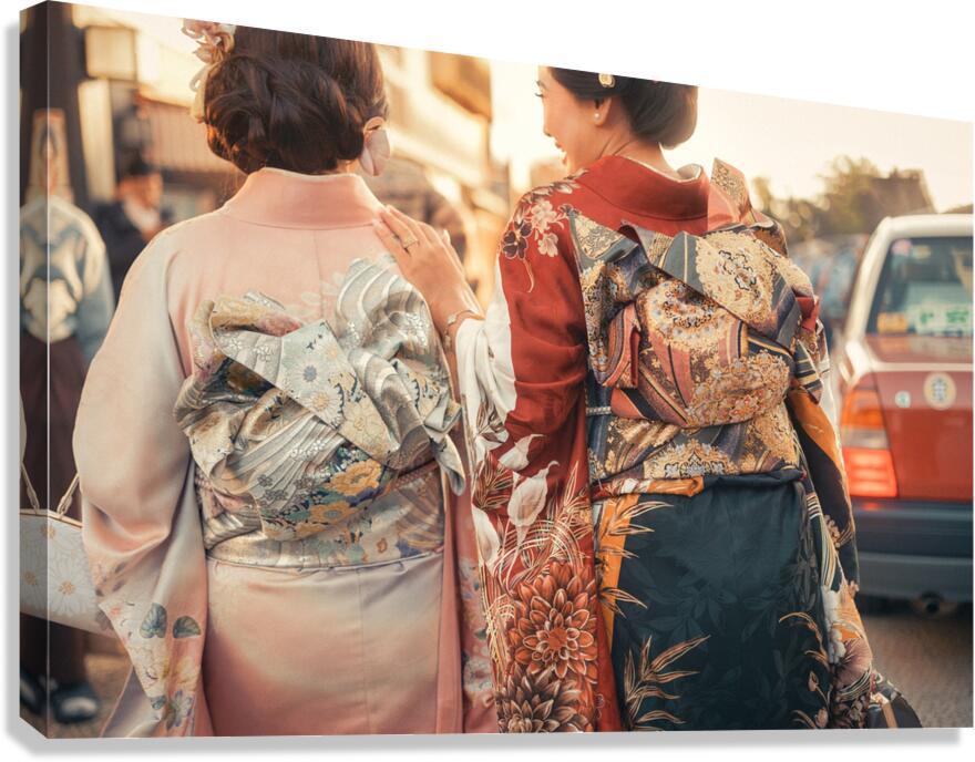 Kyoto Geiko Canvas Print