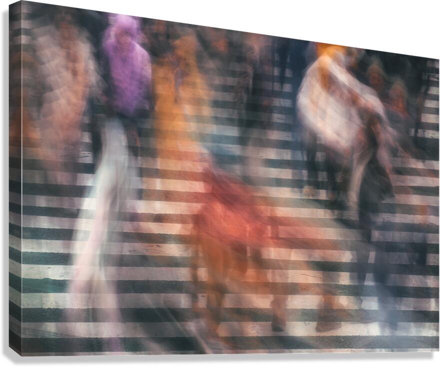 Shibuya Crossing Canvas Print