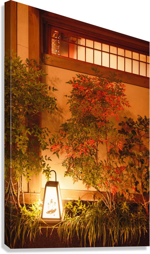 Garden Lantern Canvas Print