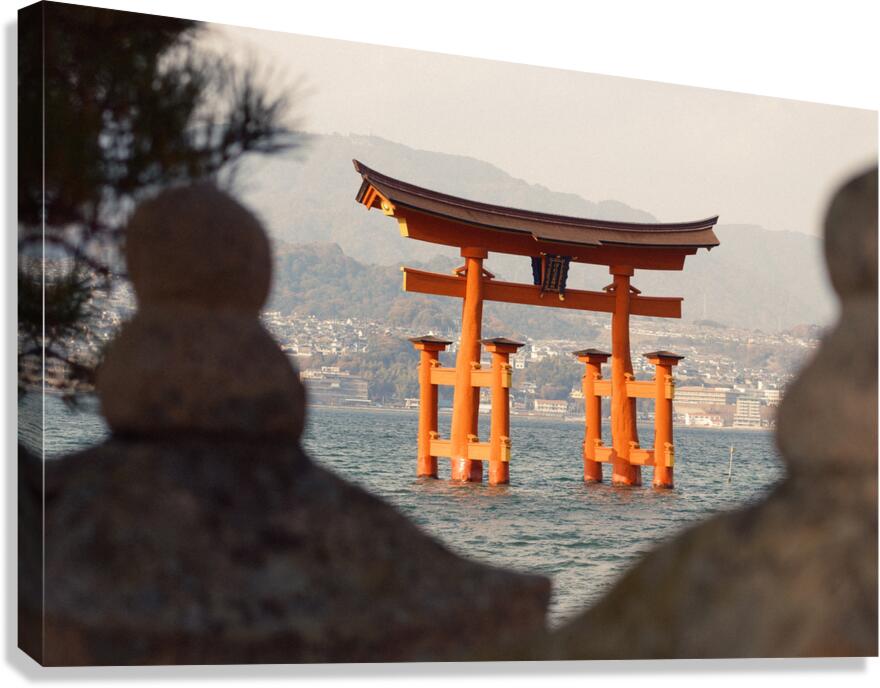 Miyajima Great Torii Canvas Print