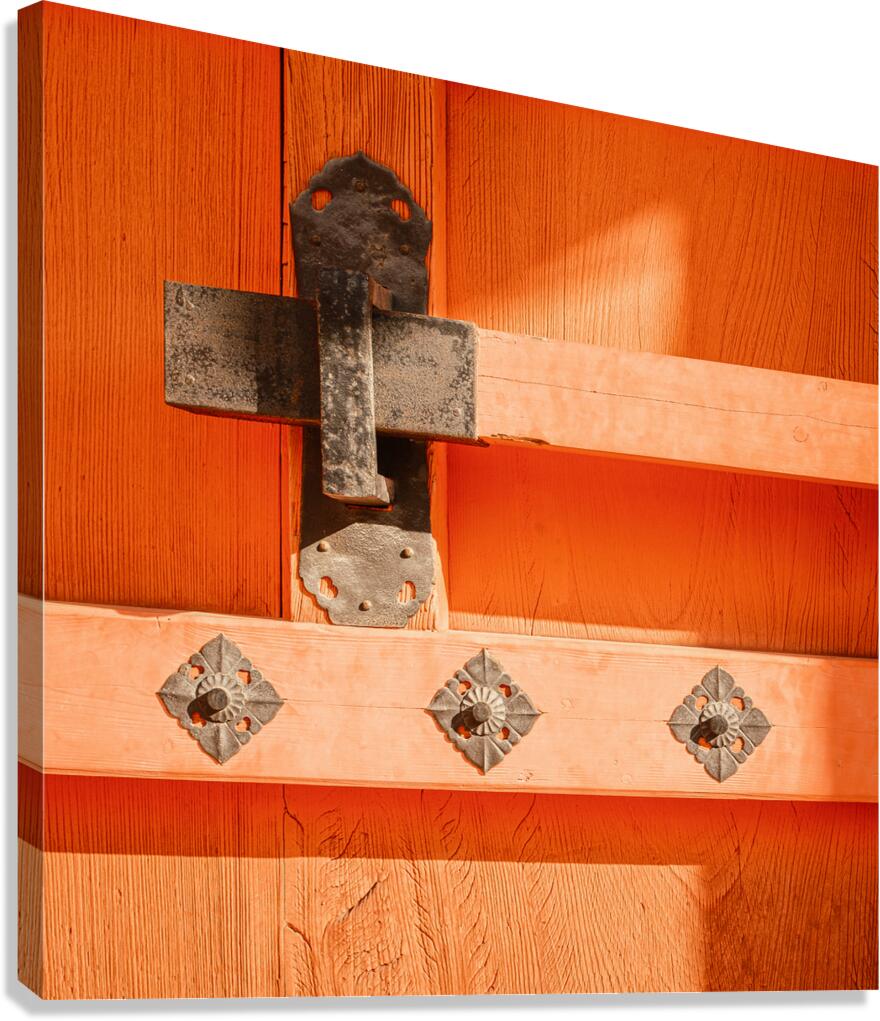 Sanjusangendo Temple Gate Canvas Print