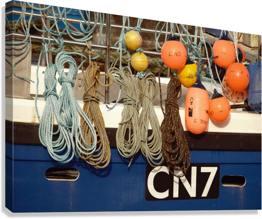 Ropes and Floats Canvas Print