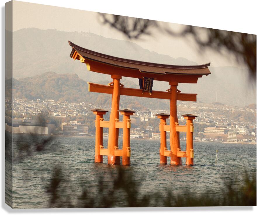 Great Torii at Miyajima Canvas Print