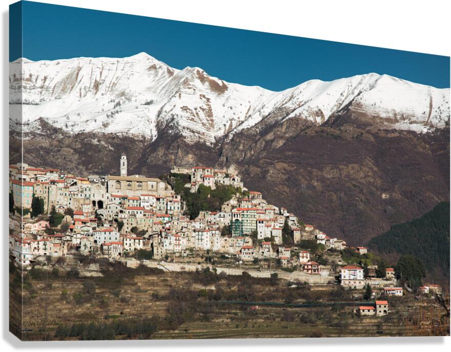 Triora in the Mountains Canvas Print