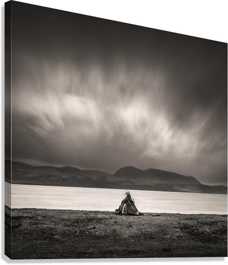 Skipness Sticks Canvas Print