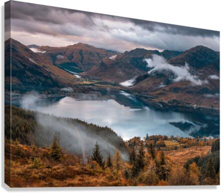 Loch Duich from Mam Ratagan Pass Canvas Print