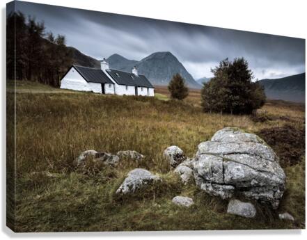 Blackrock and The Buachaille Canvas Print