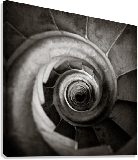 Sagrada Familia Steps Canvas Print