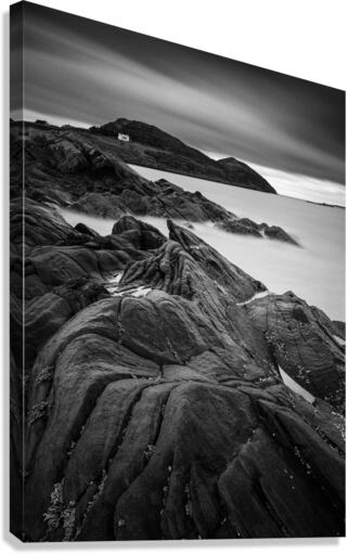 View from Firemore Beach Canvas Print