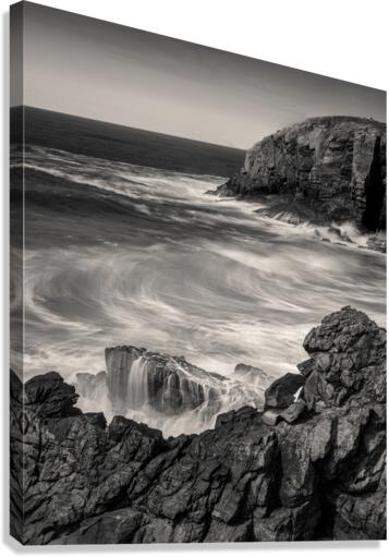Dailbeag Stormy Sea Canvas Print