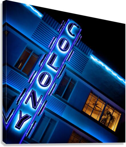 Colony Hotel I Canvas Print