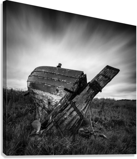 St Cyrus Wreck Canvas Print