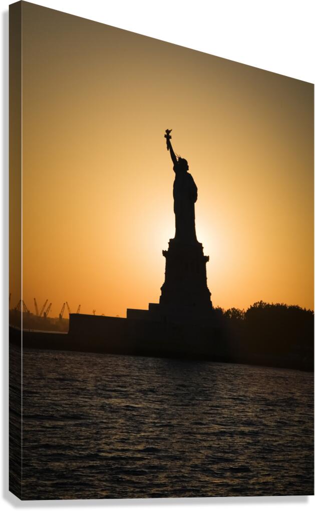Liberty Sunset Canvas Print