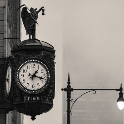Father Time Clock Chicago