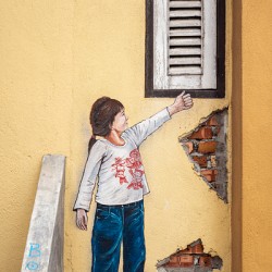 Ipoh Girl and Shutter