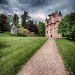 Path to Craigievar Castle