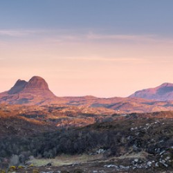 Assynt Mountains Panorama