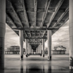 Beneath Scheveningen Pier