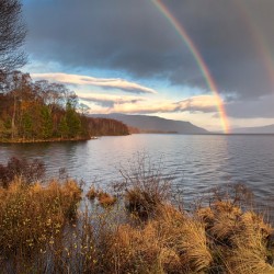 Rainbow Over Loch Rannoch