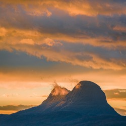 Last Light on Suilven