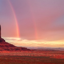 Monument Valley Rainbow