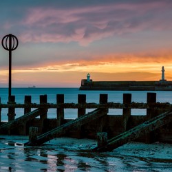Aberdeen Harbour Sunrise