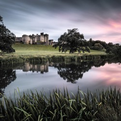 Alnwick Castle Sunset
